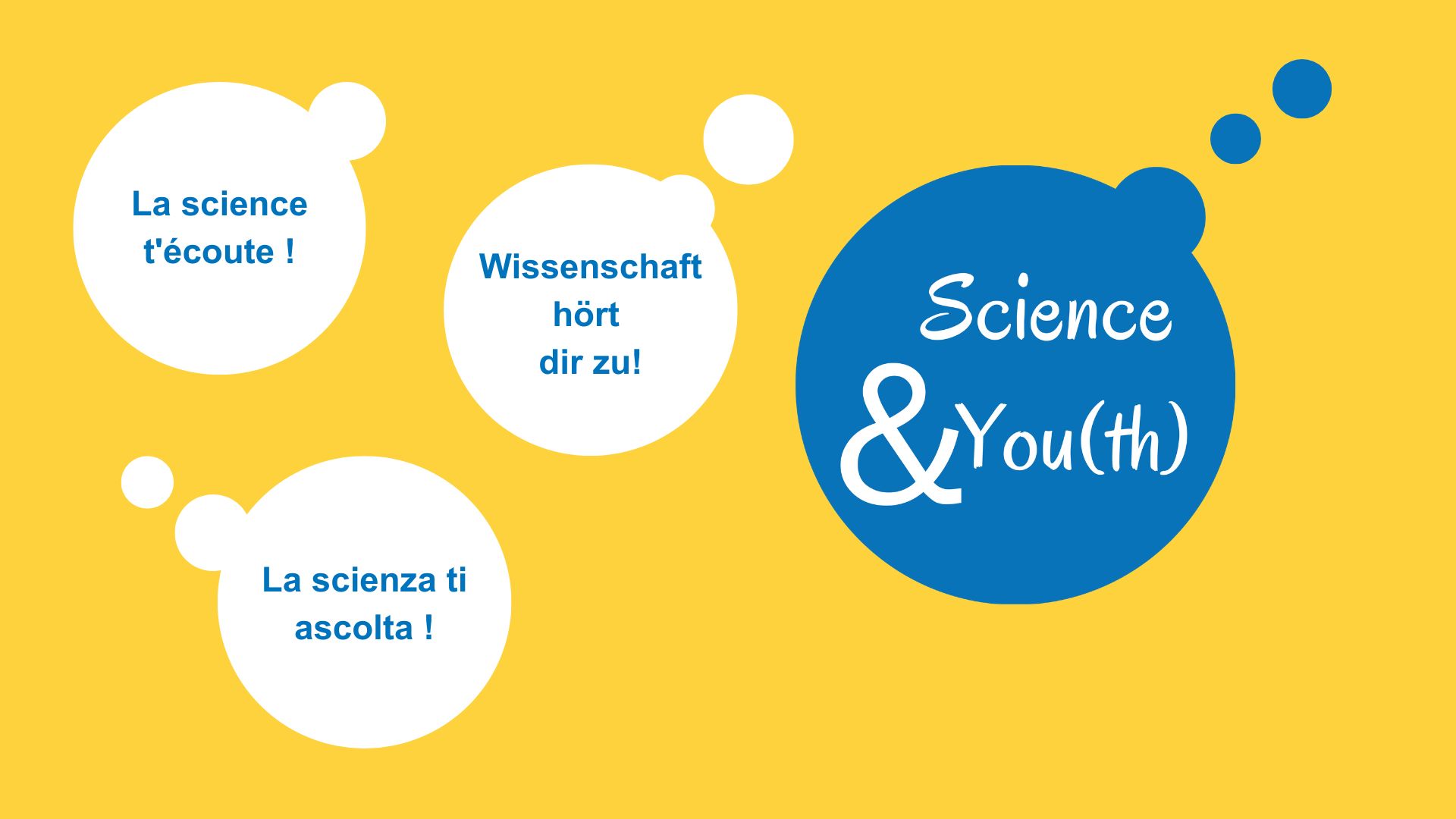 Science and You(th) - La science t'écoute